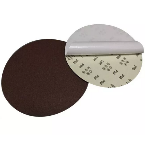 10 Pack- 12" (300mm) PSA Aluminium Oxide Self-Adhesive Sanding Discs - Sticky Backed Sandpaper