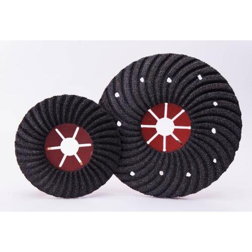 5 Pack- TAF 125x22mm Semi Flexible Silicon Carbide Fibre Disc for grinding marble, stones, concrete and building materials