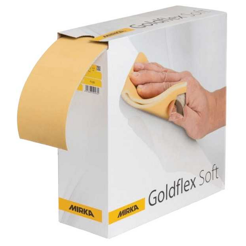 Mirka Goldflex Soft Perforated Sanding Roll 115x125mm